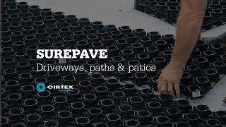 SurePave™  Naturally beautiful driveways paths amp patios  Permeable Paving System [upl. by Silin]