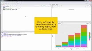 How to export and save ggplot2 graphs in R and RStudio [upl. by Staw]