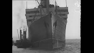 The Fall of RMS Aquitania quotShip Beautifulquot oceanliner cunard aquitania fourstacker [upl. by Mendez]