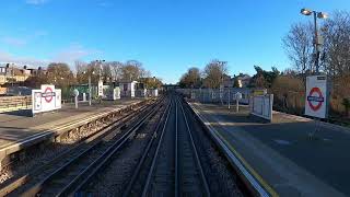 Northfields Depot to South Ealing via Northfields west fast platform [upl. by Ahpla690]