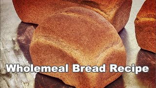 Wholemeal Bread How to Make Recipe demo and tutoring at bakery [upl. by Aidul]