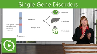 Single Gene Disorders Terminology amp Concept Recap – Medical Genetics  Lecturio [upl. by Otanutrof]