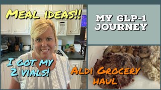 MY WEIGHT LOSS JOURNEY  TIRZEPATIDE UNBOXING  ALDI GROCERY HAUL WITH WW POINTS AND CALORIES [upl. by Denys632]