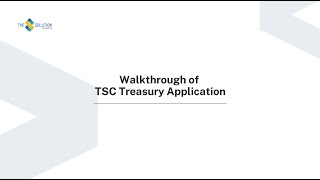 Treasury Management Application Walkthrough  TSC  Microsoft Dynamics 365 [upl. by Flynn]