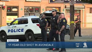 Police investigate Avondale shooting that injured 17yearold [upl. by Enaillil941]