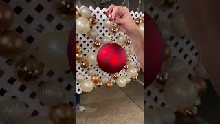 Christmas ORNAMENT CEILING Tutorial YOU Can Do It TOO [upl. by Ahseram]