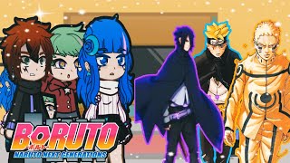 Code Crew React To BorutoNaruto Part 5 🇮🇩🇬🇧 [upl. by Flor416]