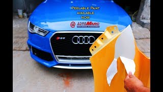 PEELABLE PAINT by AUTOMARC  INDIA 2018 [upl. by Imefulo]