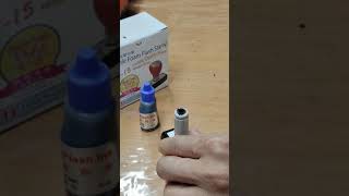 Easy Steps Refill Ink For Preink Stamp By Recopylau [upl. by Hnacogn]