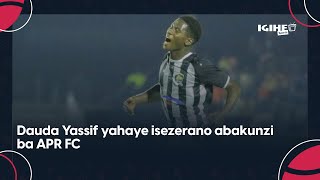 Dauda yahaye Isezerano abafana II APR FC igiye kujya ku rundi rwego II Intego ni ibikombe [upl. by Vlad]