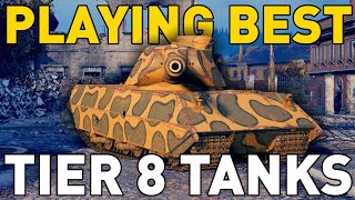 Playing the BEST Tier 8 Tanks in World of Tanks [upl. by Joann78]