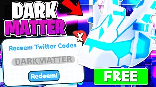 ALL NEW SECRET DARK MATTER Codes in PET SIMULATOR X 3 NEW CODES  ROBLOX Pet Simulator X Codes [upl. by Inaluiak]