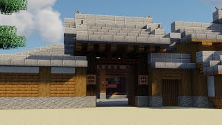 【マイクラ建築】武家屋敷を作るよー【マイクラ】 [upl. by Nylarat127]