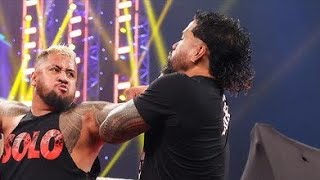 Jey Uso get arrested by the Tribal Chief Solo Sikoa Smackdown [upl. by Trudie]