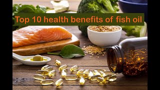 Top 10 Health Benefits of Fish oil in Hindi  Fish oil Capsules Benefits Omega 3 Benefits [upl. by Fidole729]