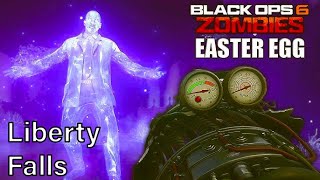 CoD BO 6 Haupt Easter Egg Tutorial Liberty Falls Deutsch in 8 Minuten [upl. by Ahsirak]