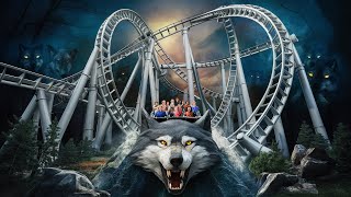 NEW RIDE OPEN GARDALAND 2024 WOLF LEGEND gardaland park [upl. by Ticknor]