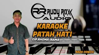 Karaoke Patah hati  cipt Rhoma Irama Versi Orang tunggal Sound Kalimantan [upl. by Aicnetroh57]