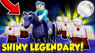 I Got INSANE SHINY LEGENDARIES In Anime Fighters Simulator UPDATE Roblox [upl. by Hannie]