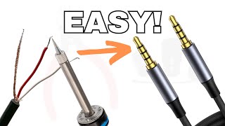 How To Solder a 35mm Audio Jack  Easy [upl. by Eimat]