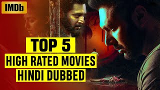 Top 5 Highest Rated South Indian Hindi Dubbed Movies on IMDb 2023  Part 14 [upl. by Enilekcaj]