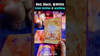 Red Black and White ♥️🖤⚪️ Clothes 1OO True tarotreading shorts [upl. by Mary]