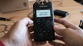 Tascam Dr40X  Phantom power issues  UPDATED [upl. by Arabella]