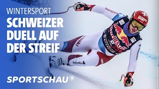 StreifAbfahrt Feuz und Odermatt dominieren Deutsche enttäuschen  Sportschau [upl. by Kelli]