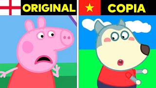 Todas las COPIAS EXTRAÑAS de PEPPA PIG que No Conocías [upl. by Aneer571]