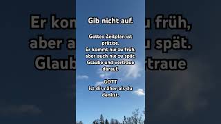 Gott ist dir nahe jesus jesuschrist faith [upl. by Toblat]