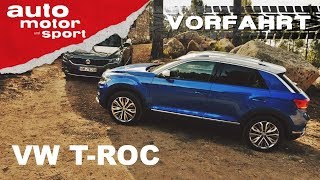 VW TRoc Ernste Konkurrenz für Golf amp Tiguan – Vorfahrt FahrberichtReview auto motor und sport [upl. by Aznerol232]