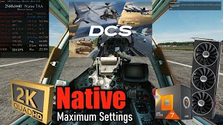 7900 XTX 🖥️ 7800X3D 🎮 Digital Combat Simulator World  1440p Native TAA  Maximum Settings [upl. by Joh]