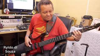 Rosanna Toto Bass cover by Ryldo di Souza [upl. by Yelssew]