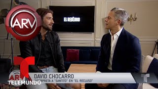 David Chocarro y su gran transformación para El Recluso  Al Rojo Vivo  Telemundo [upl. by Adlesirg]