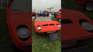 ☆ 1967 Lamborghini Miura ☆ This rare Lamborghini was spotted at the 2024 Arizona Concours dElegance [upl. by Myrwyn]