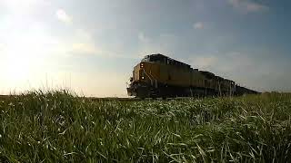 Northbound UP train slowing down on the Spine Line [upl. by Giulia]