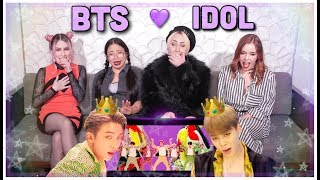 BTS 방탄소년단 IDOL MV REACTION ft Savannah Grimm THEY ARE KINGS [upl. by Coney]