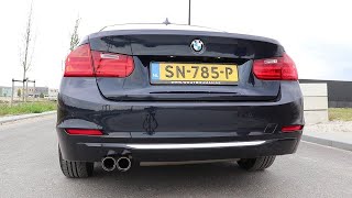 BMW 328i F30 sound  M performance exhaust  acceleration  revs [upl. by Ladnor591]