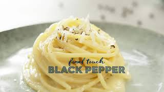 Spaghetti Cacio e Pepe 3 Ingredients [upl. by Goltz]