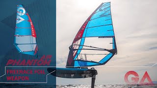 GA Sails  2024 Phantom Air  ULTIMATE FREERACE FOIL SAIL [upl. by Seleta]