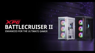 XPG BATTLECRUISER II Super MidTower PC Chassis [upl. by Reisch]