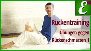 Rückentraining für zuhause ohne Geräte Teil 1 [upl. by Peppie]