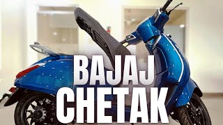 BAJAJ CHETAK ELECTRIC URBAN MODEL 2024 😃 [upl. by Nesmat]