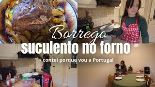 Algo aconteceu Vou a portugal 🥺Borrego no Forno á minha moda Passou uma tempestade e mais ❤️ [upl. by Aslehc]