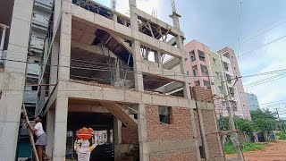 1L Rental income property building for sale 116 sq yards Nallagandla Hyderabad [upl. by Quent]