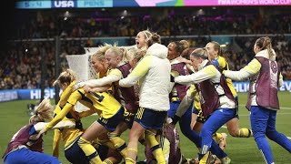 Japan kann kommen Schweden besiegt USA im Elfmeterkrimi [upl. by Adnalor]