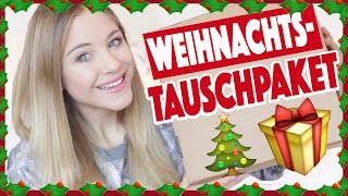 WEIHNACHTLICHES TAUSCHPAKET UNBOXING mit ImJETTE [upl. by Domeniga]