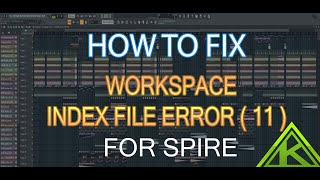 How To Fix WorkSpace Index File Error  11   FL Studio [upl. by Katti331]