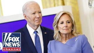 First lady called out for sharing Bidens temper [upl. by Anilyx]