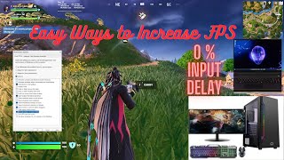 Easy Ways to Increase FPS in Fortnite Chapter 5 [upl. by Annahsal]